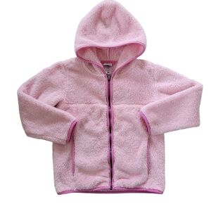 Hanna Andersson Pink Fleece Kids Jacket